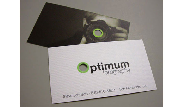 Optimum Photography Business card