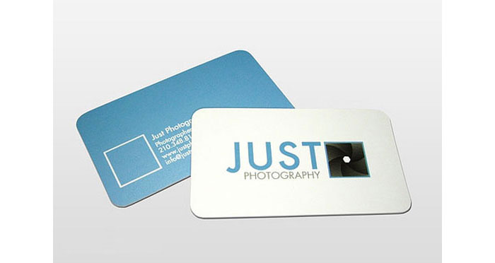 Just Photography Business card
