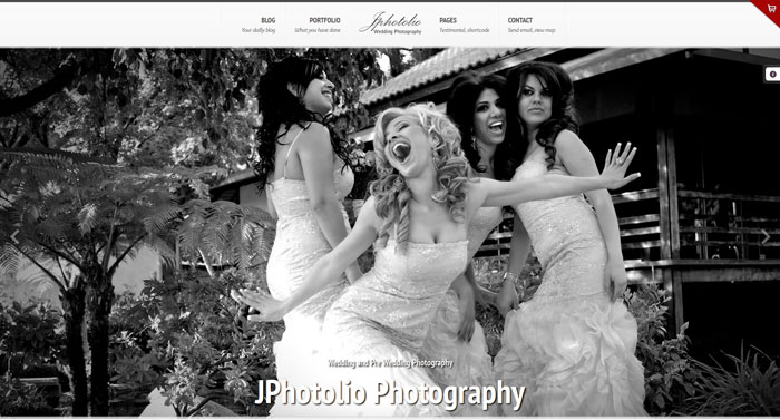 Jphotolio Photography website design