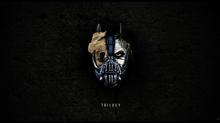 Batman trilogy Photoshop Design Inspiration