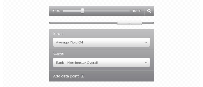 Silver and Gray User Interface Elements Design for download