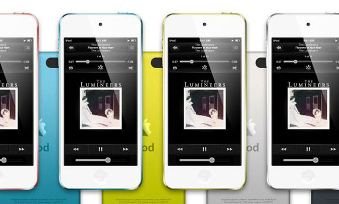 Ipod Touch PSD Template Mockup Design