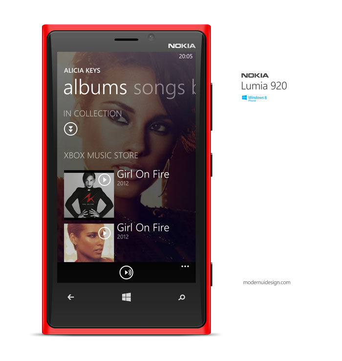 Free Lumia 920 .psd Mockup Design