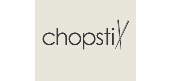 Chopstix Restaurant Logo Design