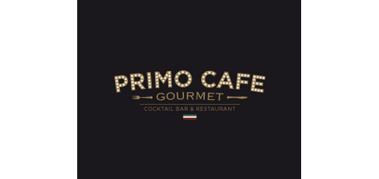 Primo Cafe Gourme Restaurant Logo Design