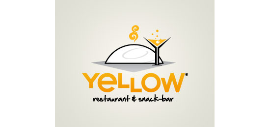Yellow Restaurant Logo Design