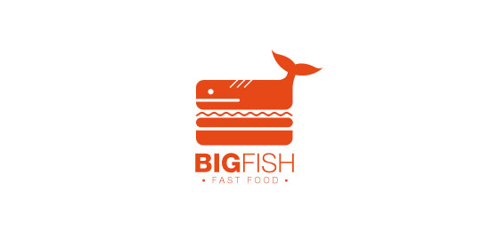 bigfish Restaurant Logo Design