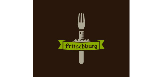 fritschburg Restaurant Logo Design