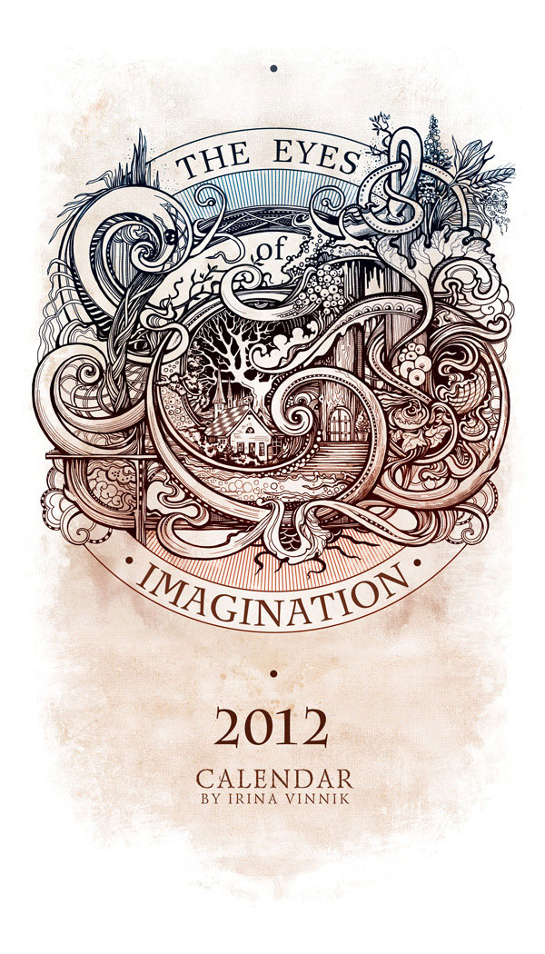 The Eyes of Imagination (Calendar 2012) Russian Design Inspiration