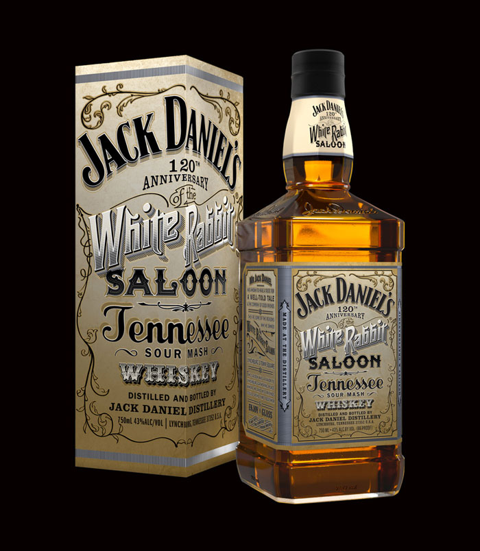 Jack Daniel’s White Rabbit Package design