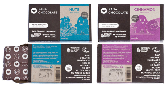 Pana Chocolate Package design