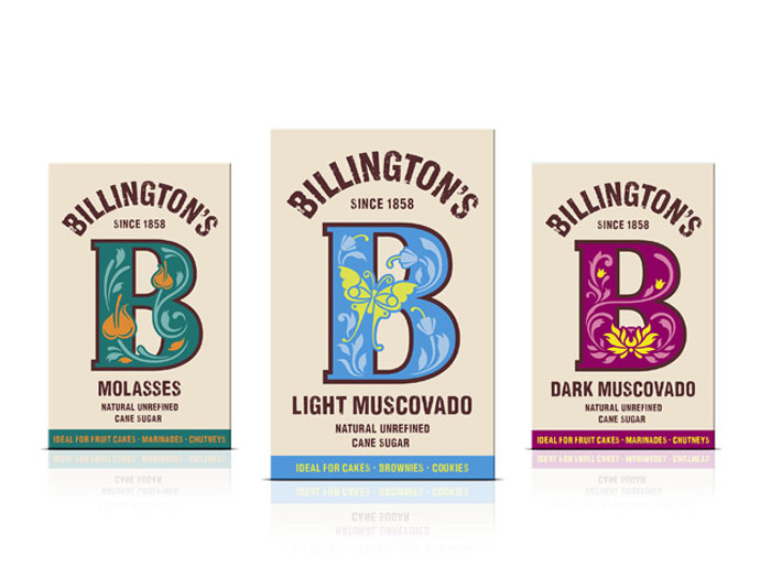 Billington’s Package design
