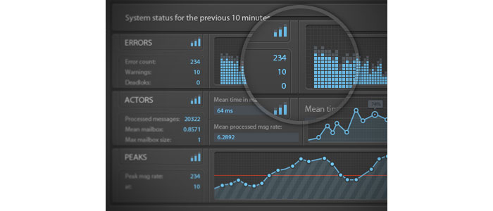 Stats Dashboard console - UI/UX User Interface Design Inspiration