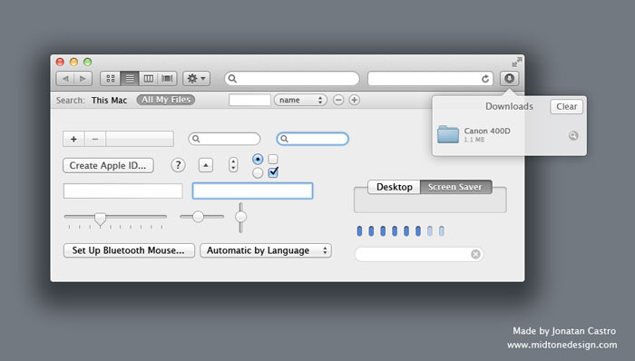 Lion Ui Kit Preview User Interface Design Inspiration