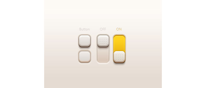 Buttons And Switches(PSD) User interface Design Inspiration