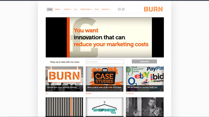 burnmarketing.com UK Design Agency