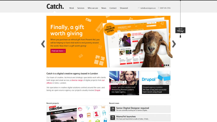catchdigital.com UK Design Agency