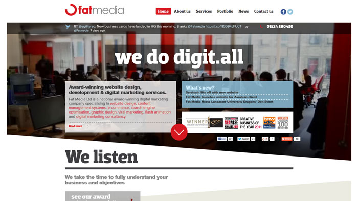 fatmedia.co.uk UK Design Agency