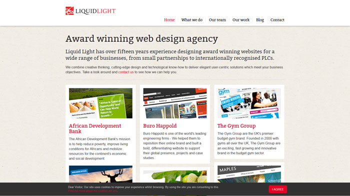 liquidlight.co.uk UK Design Agency