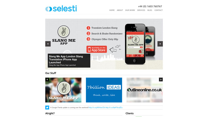 selesti.com UK Design Agency