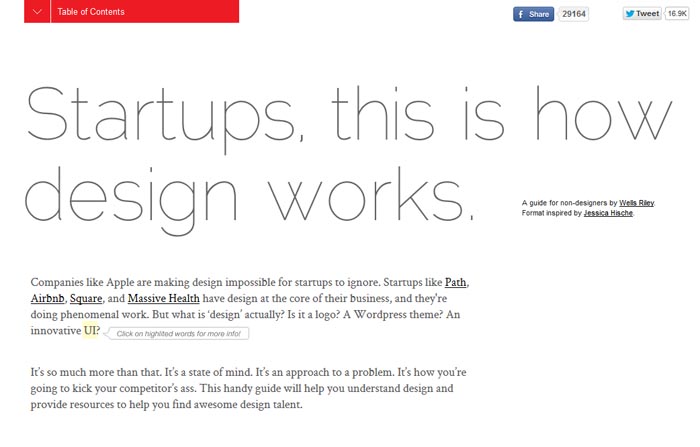 Startups, this is how design works